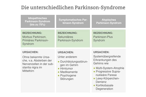 parkinson-demenz stadien